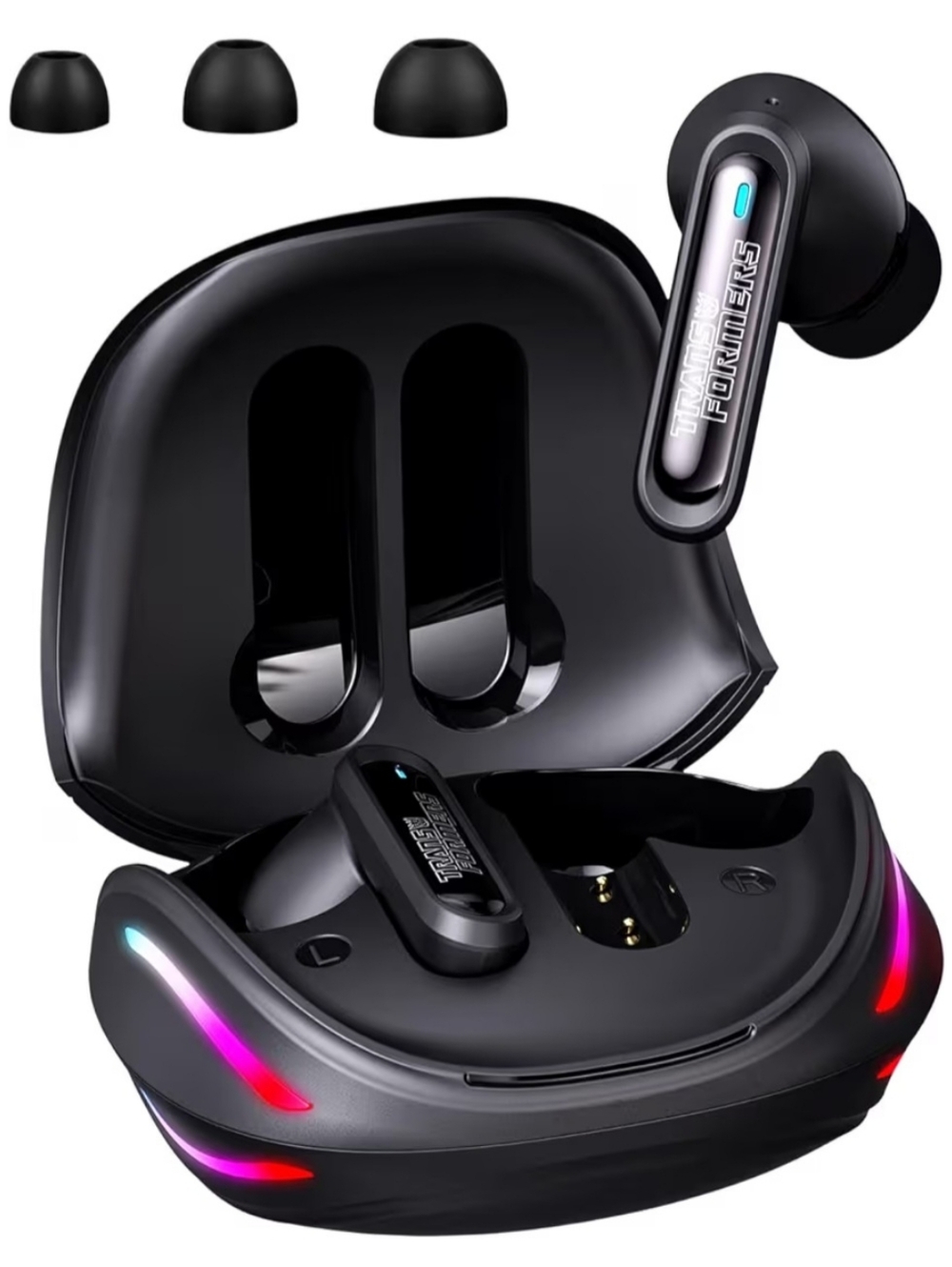 Transformers Official Bumblebee Wireless Gaming Earbuds, Bluetooth 6.0 Headphone